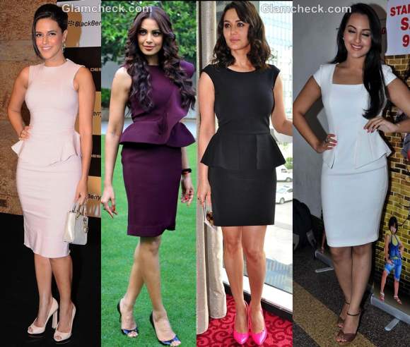Trend Alert : Bollywood Celebs Rock the Peplum Trend