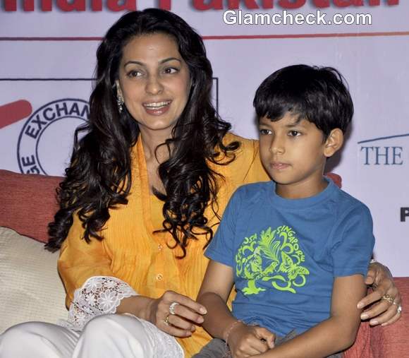 Juhi Chawla Indo-Pak Students Exchange-Program