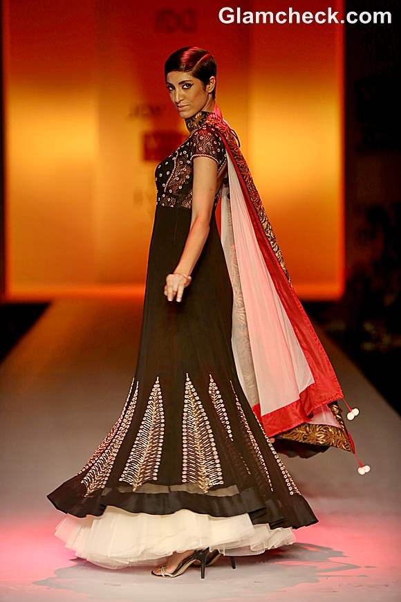 WIFW S-S 2013 Joy Mitra Collection lehenga