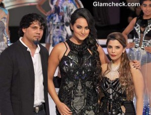 Sonakshi Sinha for Falguni Shane Peacock at Blenders Pride Fashion Week 2012 Mumbai