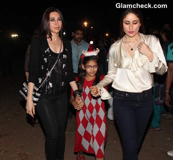 Celebs Attend the Midnight Mass on Christmas Eve at St. Andrew’s Church