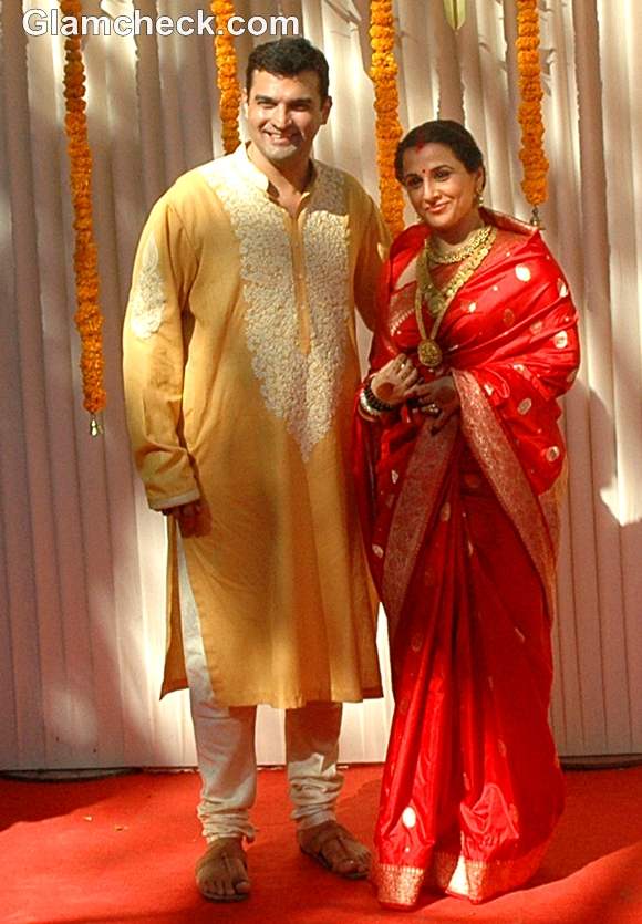 Vidya Balan Sidharth Roy Kapoor wedding pictures