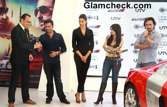 Cast of Race 2 Unveils New AUDI Sports Cars in Delhi