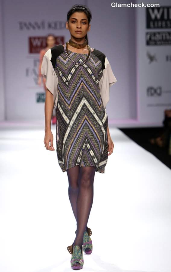 Tanvi Kedia at Wills Lifestyle India Fashion Week Fall-Winter 2013