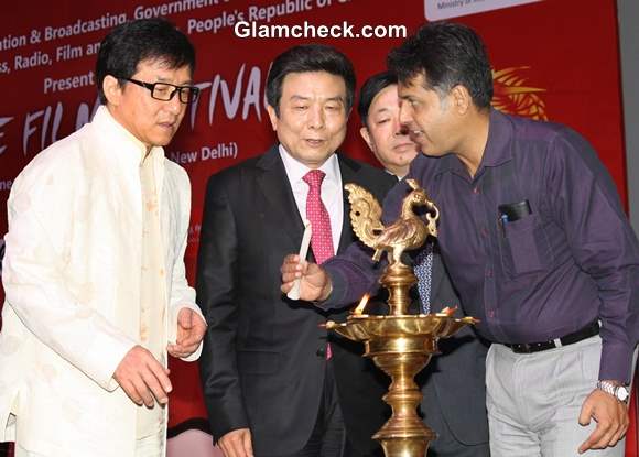 Jackie Chan Inaugurates China Film Festival 2013 in India