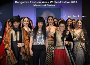 Bangalore Fashion Week Winter-Festive 2013 Maushmi Badra Collection