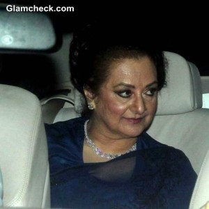 Dilip Kumar with wife Saira Banu at Shahrukh Khan Eid Ul Fitr Party