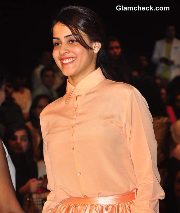 Genelia DSouza Lakme Fashion Week Winter Festive 2013
