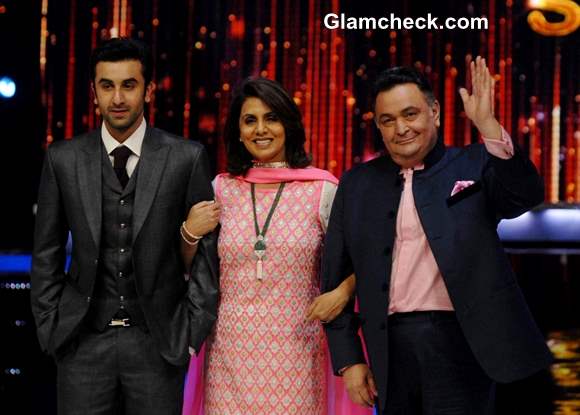 Kapoor Family Promote Besharam on Jhalak Dikhlaa Jaa Season 6
