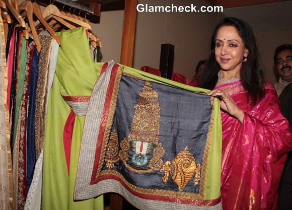 Hema Malini Inaugurates Art Couture Exhibition in Mumbai
