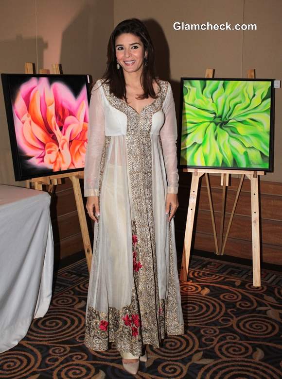 Raageshwari Loomba at Art Couture Exhibition in Mumbai