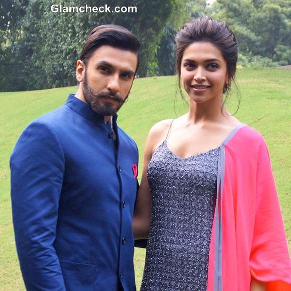 Deepika Ranveer Promote Ram-Leela in New Delhi