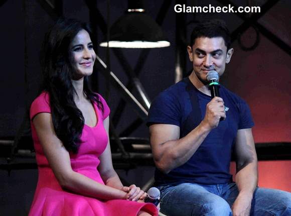 Katrina Kaif Aamir Khan Launch Dhoom 3 Title Song