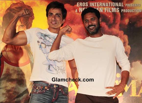Sonu Sood Prabhu Deva Promote R Rajkumar