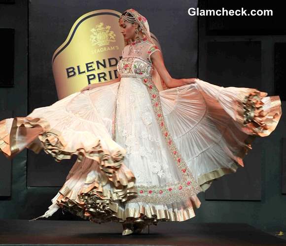 Suneet Varma lehenga collection at 2013 Blenders Pride Fashion Tour