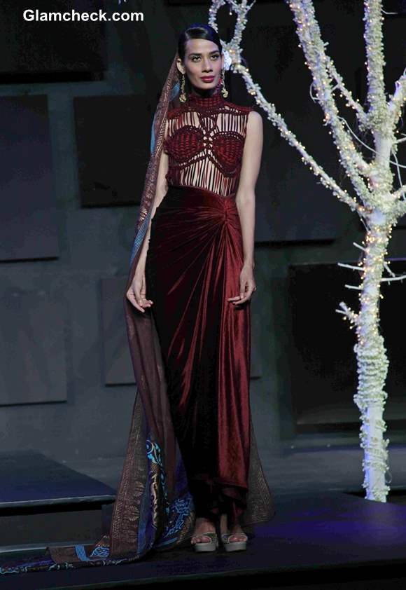 Suneet Varma outfits 2013 Blenders Pride Fashion Tour