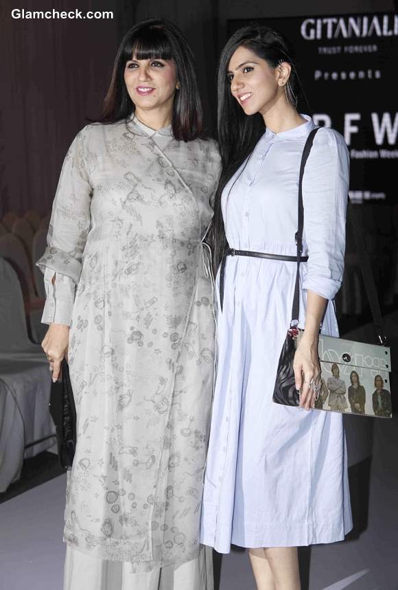 Neeta Lulla with her daughter Nishka Lulla