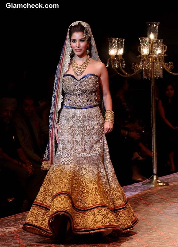 Sophie Choudry India Bridal Fashion Week 2013 Mumbai