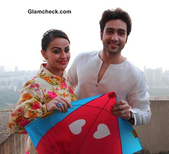 Adhyayan Suman and Ariana Ayam celebrate Makar Sankranti