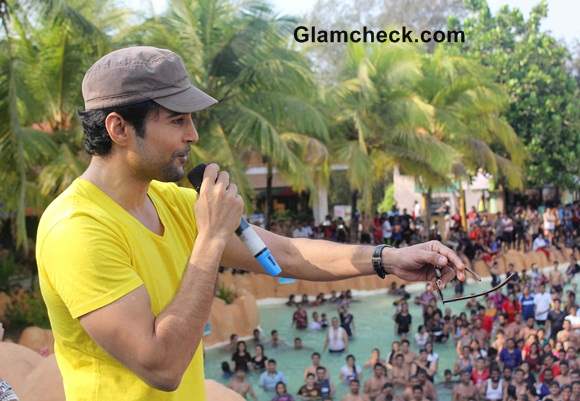 Rajeev Khandelwal Promotes Samrat Co at Water Kingdom