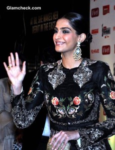 Sonam Kapoor 2014 at First Vivel Filmfare Awards East