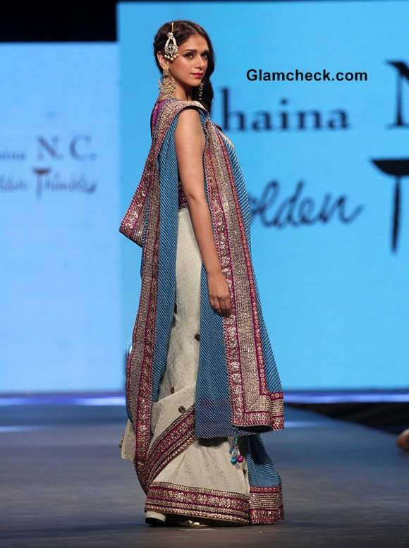 Aditi Rao Hydari Walks the Ramp for Cancer Fundraising Fashion Show in Mumbai