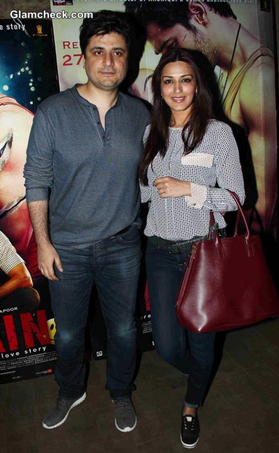 Sonali Bendre and her husband Goldie Behl