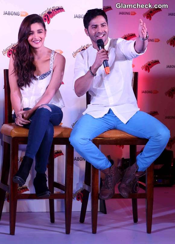 Alia Bhatt and Varun Dhawan Promote Humpty Sharma Ki Dulhania