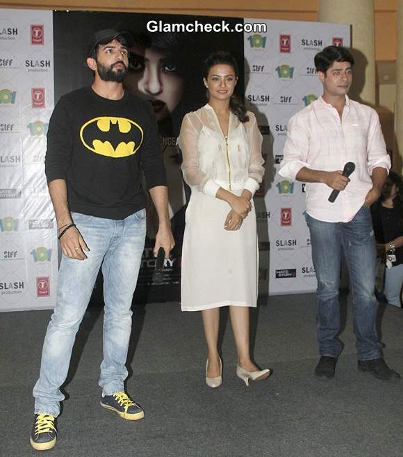 Jay Bhanusali Surveen Chawla and Sushant Singh