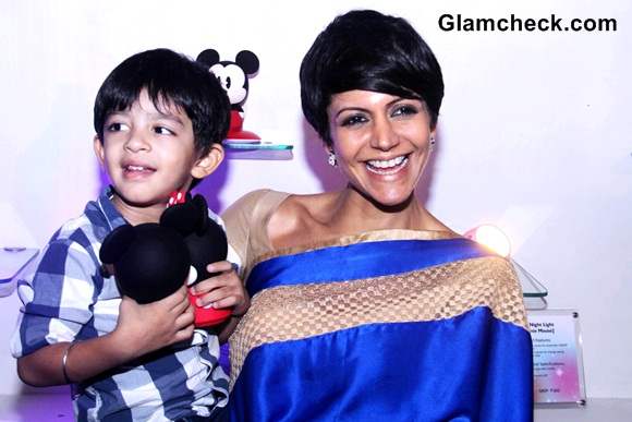 Mandira Bedi with son Vir