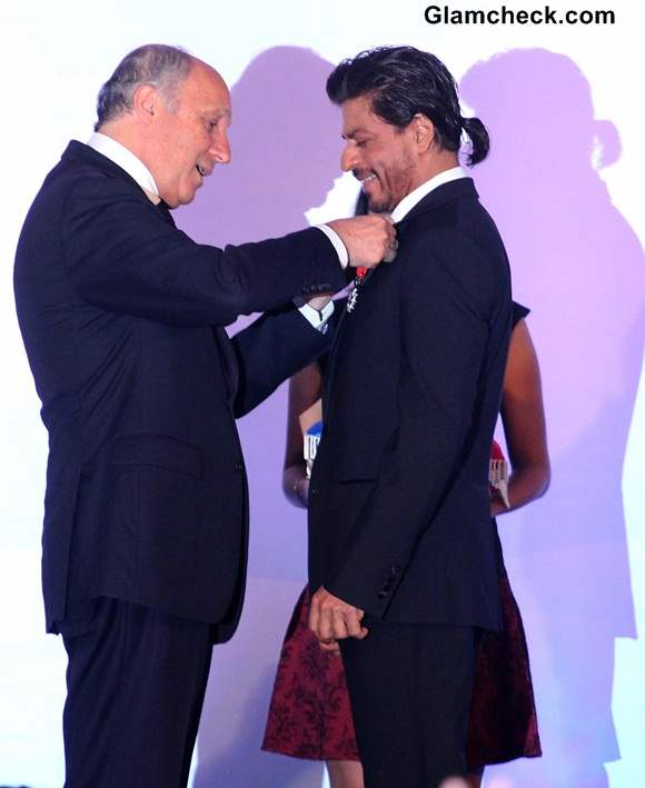 Shahrukh Khan Receives Highest French Honour