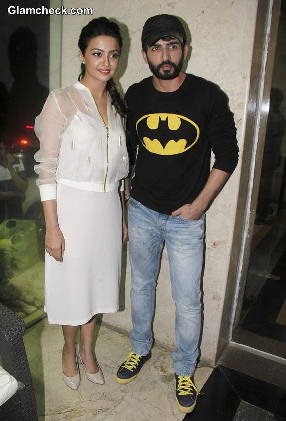 Surveen Chawla and Jay Bhanusali