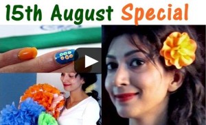 India Independence Day Indo-western Fusion Looks Beauty DIY