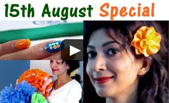 India Independence Day Indo-western Fusion Looks Beauty DIY