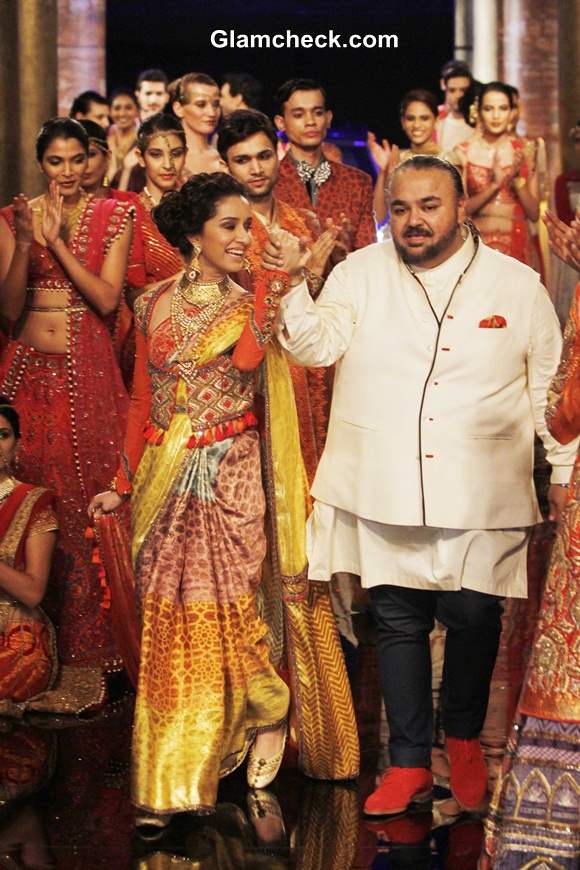 J J Valaya at India Bridal Fashion Week 2014