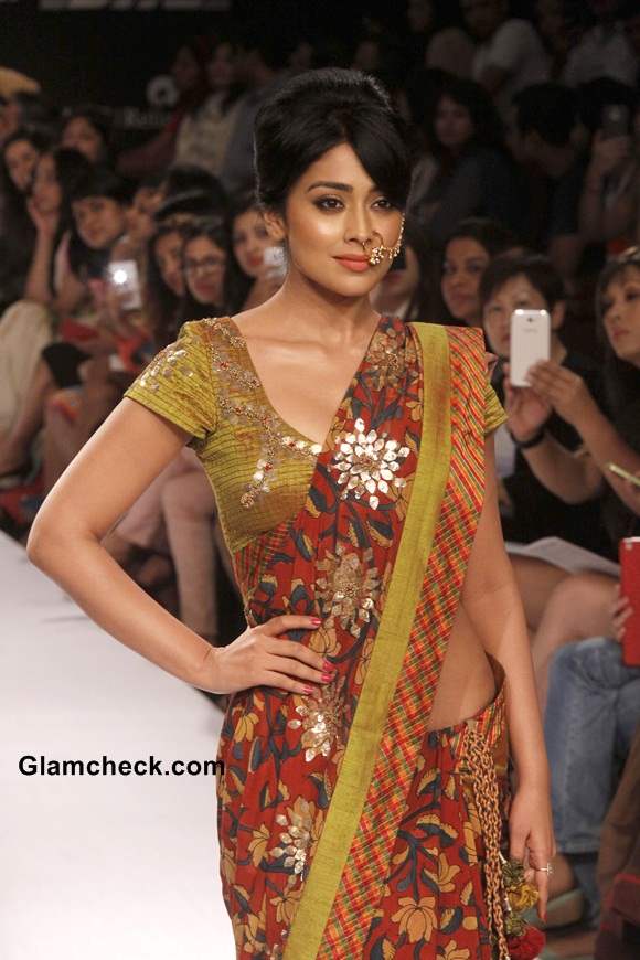 Lakme Fashion Week Winter-Festive 2014 Shriya Saran