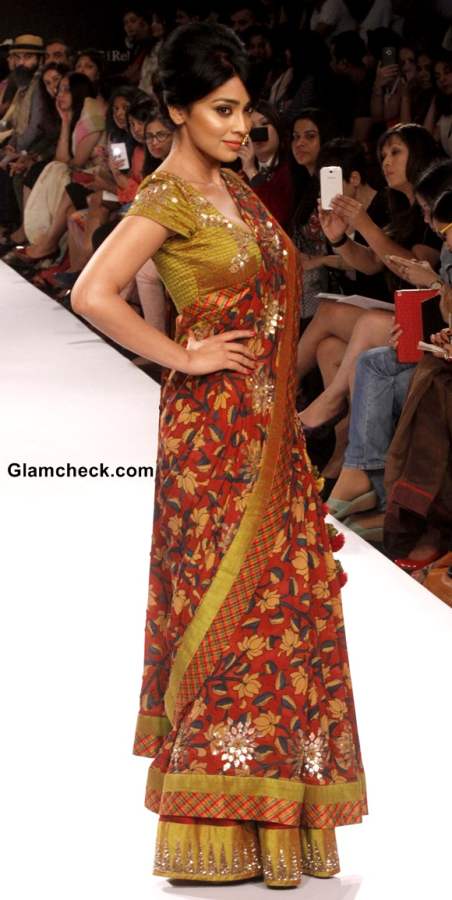 Shriya Saran at Lakme Fashion Week Winter-Festive 2014