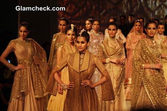 Tarun Tahiliani Collection at BMW India Bridal Fashion Week 2014