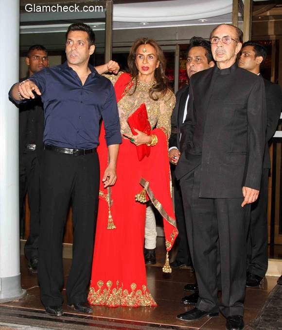 Industralist Adi Godrej along with his wife Parmeshwar Godrej