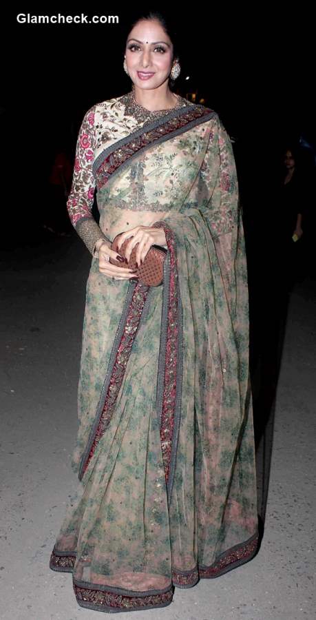 Sridevi at Sabyasachi 2015 LFW