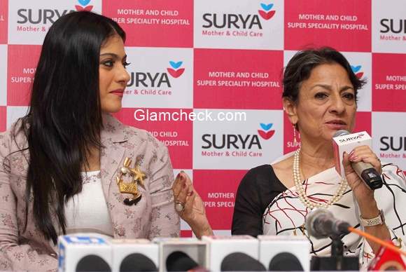 Kajol and Tanuja inaugurate Surya Mother and Child Super Specialty Hospital