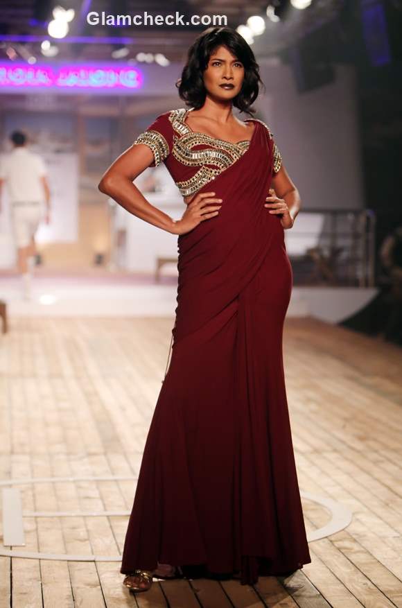 Monisha Jaising collection Amazon India Couture Week 2015