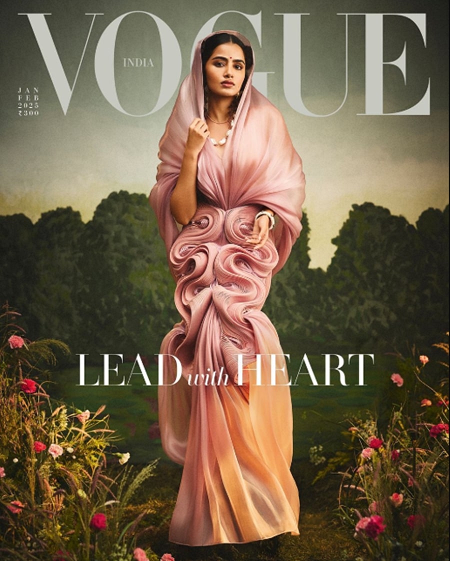 Anupama Parameswaran Graces the Cover of Vogue India January-February 2025