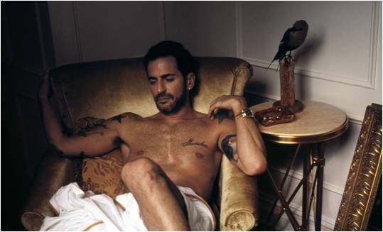 Marc Jacobs goes shirtless for Harper’s Bazaar