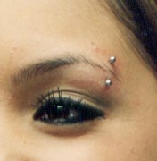 pierced eyebrows 2