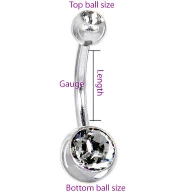 Belly button rings