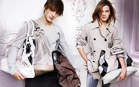 Emma Watson for Burberry spring summer 2010 ads