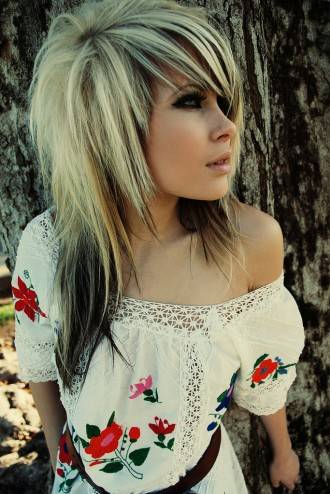 Blonde hair color