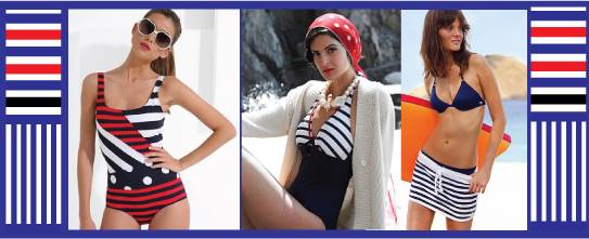 Nautical swimsuit
