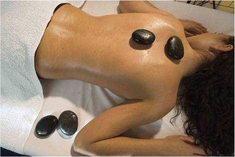 Hot stone massage